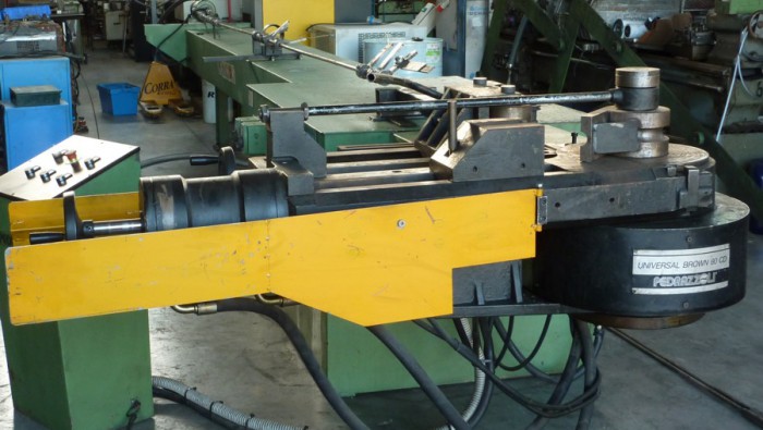 Curvatubi Automatica Pedrazzoli Universal Brown 80 CD Usata - 6000mm - Plastin Gold